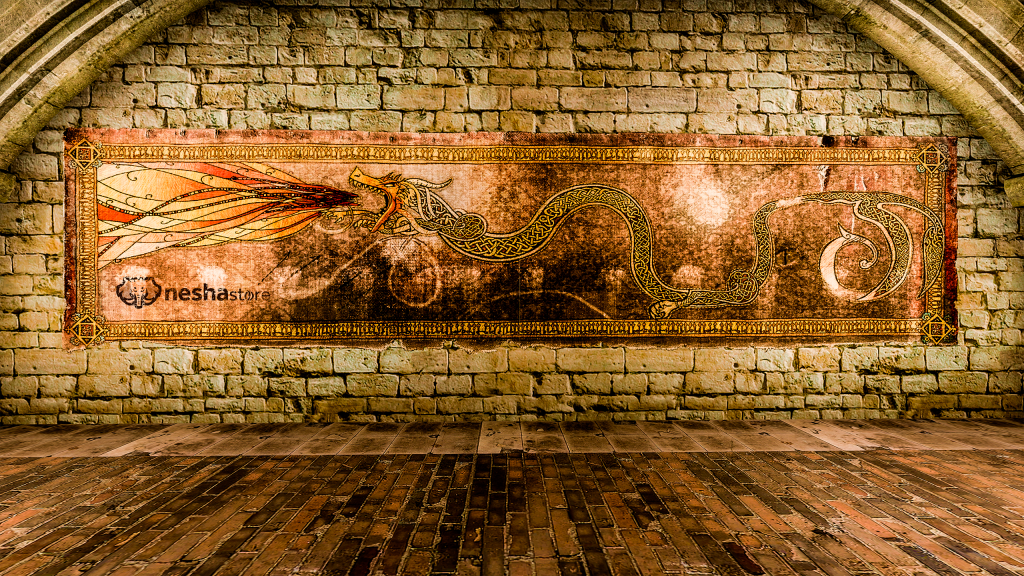 quadro dragon lore cobblestone