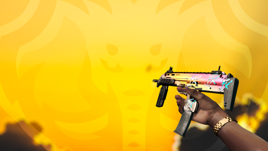 MP7 Degradê com adesivo Fluxo