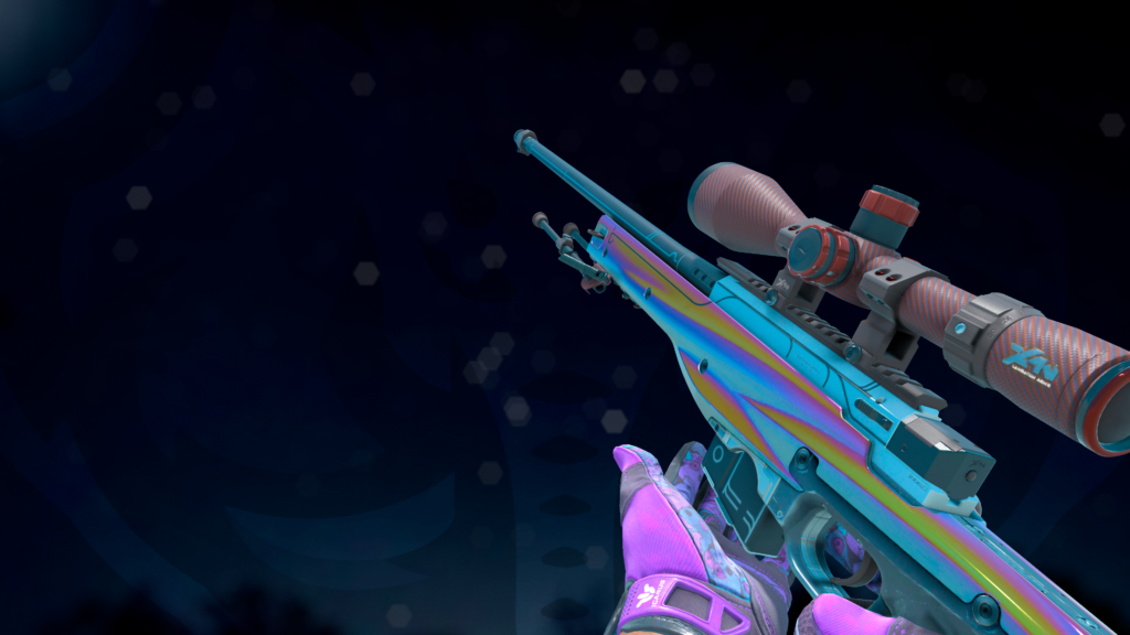 AWP Canhão Cromado com luva Pandora