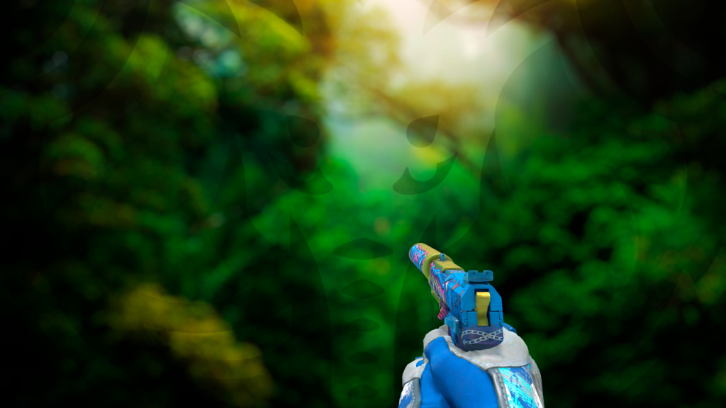 USP-S Bocarra com luva Mogul