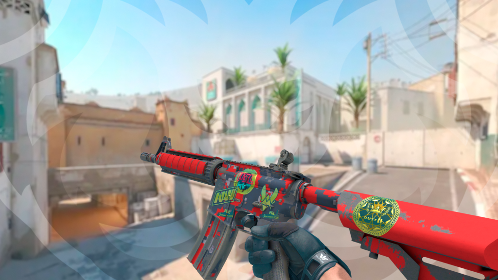 M4A4 Camuflagem Digital Vermelho souvenir