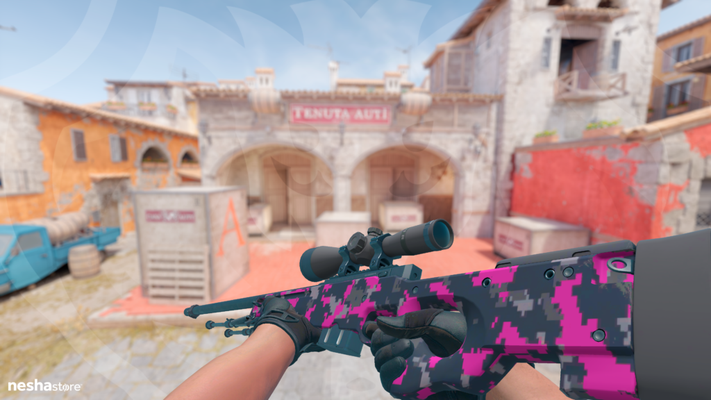 AWP | Camuflagem Digital — Rosa