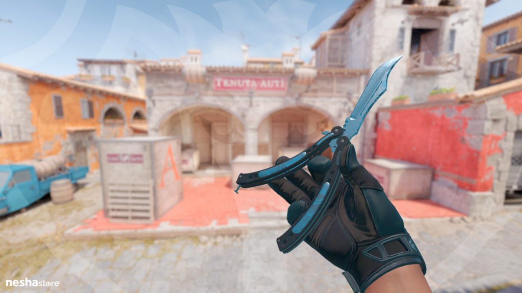 Canivete Borboleta | Aço de Damasco