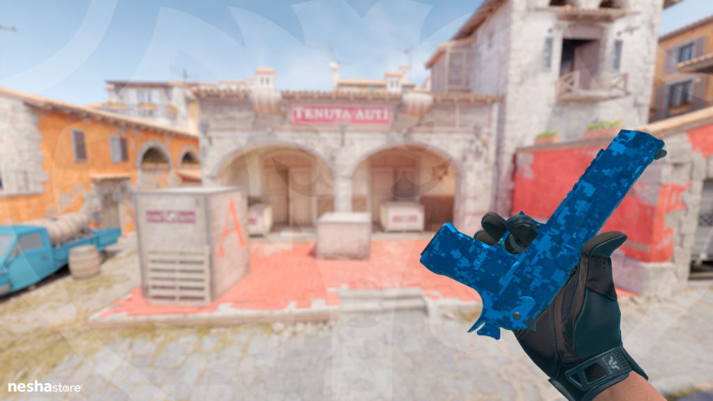 Desert Eagle - Camuflagem de Cobalto