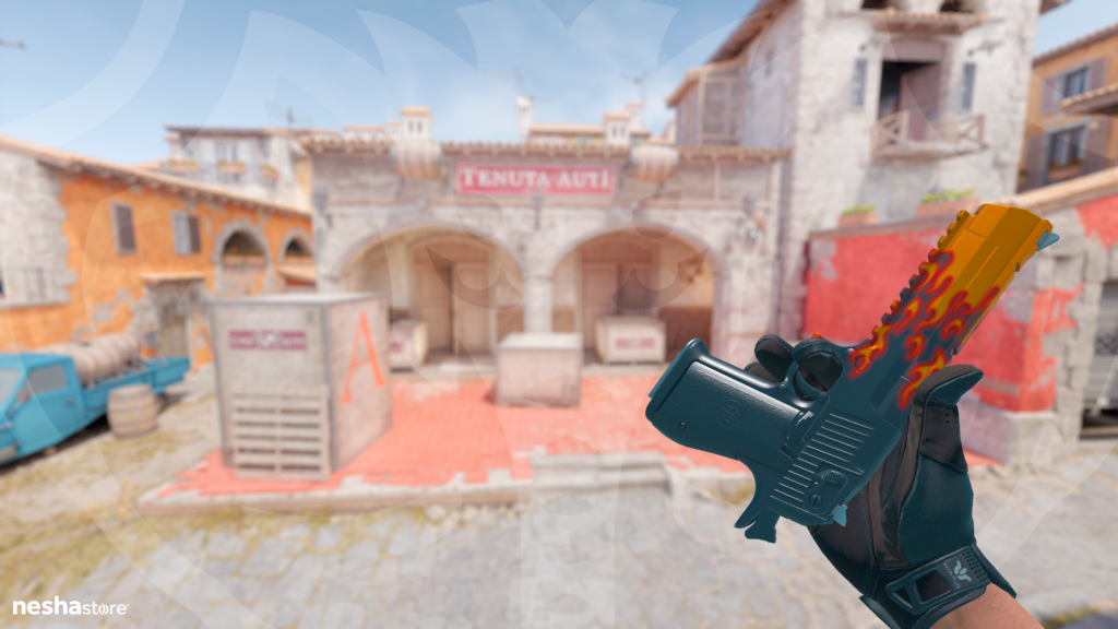 Desert Eagle - Chamas