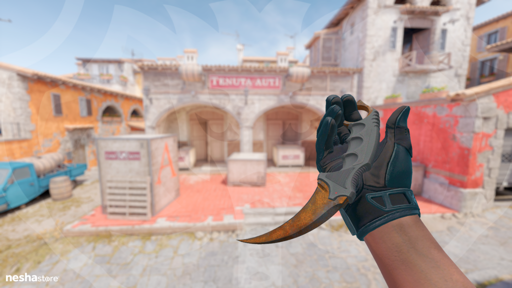 Karambit - Revestimento Enferrujado