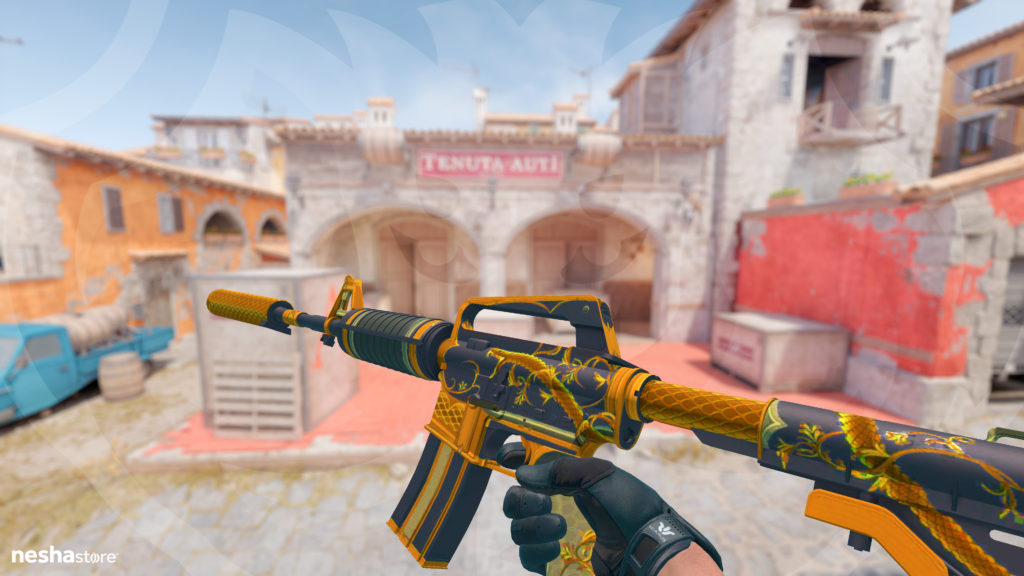 M4A1-S | Espiral Dourada