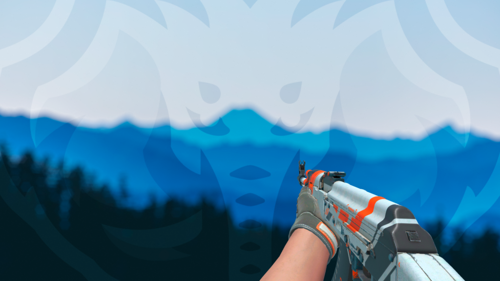 AK-47 Asiimov Luvas de Especialista Fundação