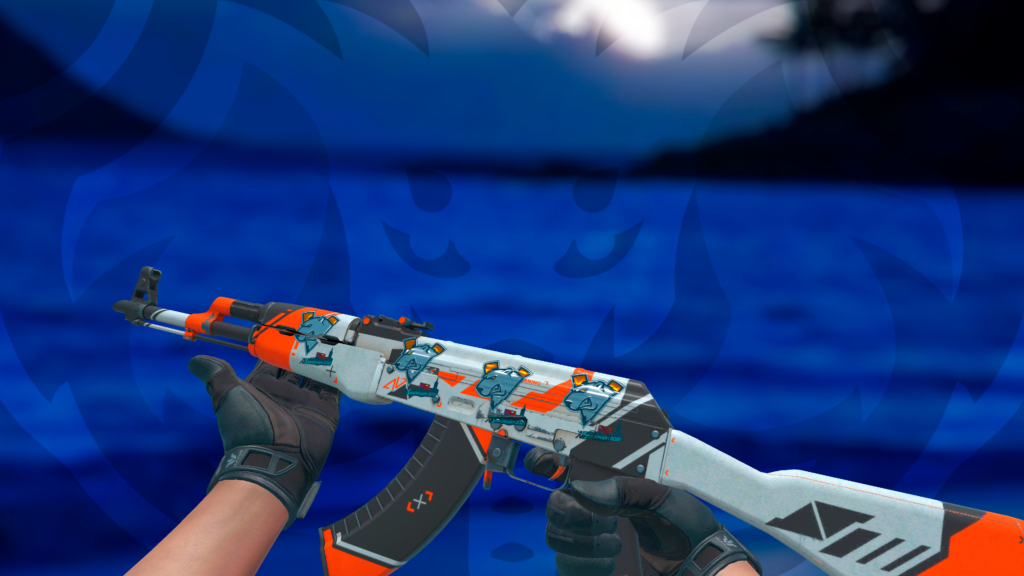 AK-47 Asiimov Adesivo Virtus.pro foil 2021