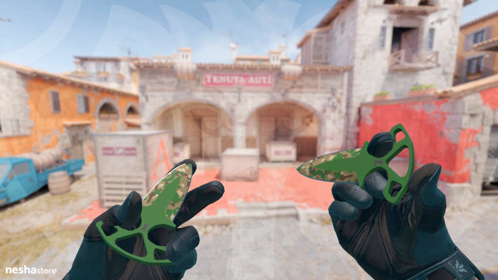 Adagas Sombrias - Camuflagem Digital — Floresta