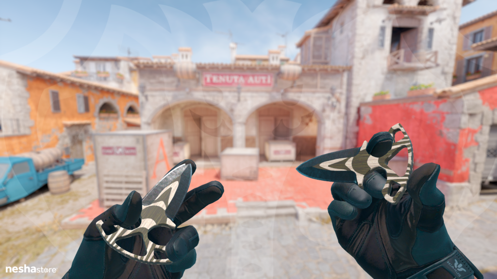 Adagas Sombrias - Preto Laminado