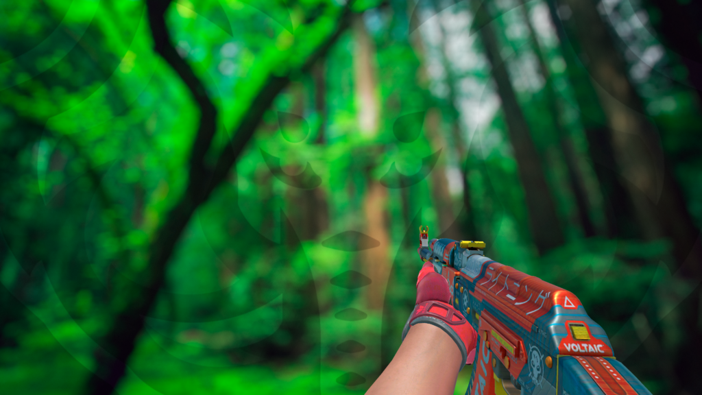 AK-47 Patrocínios + Luvas Esportivas Shemagh Escarlate