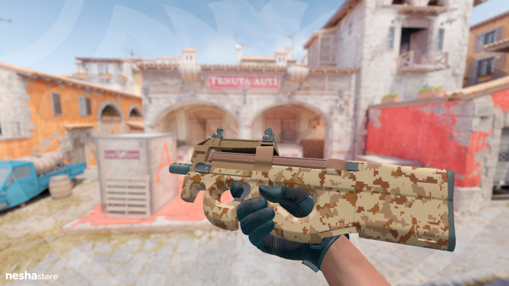 P90 - Camuflagem Digital — Deserto