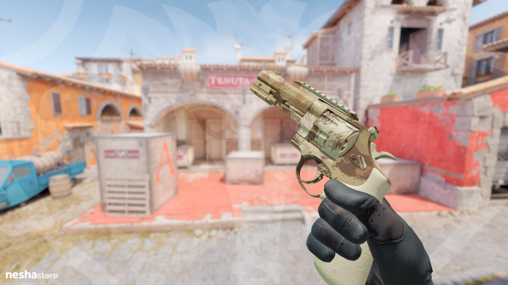 Revólver R8 - Camuflagem Desértica