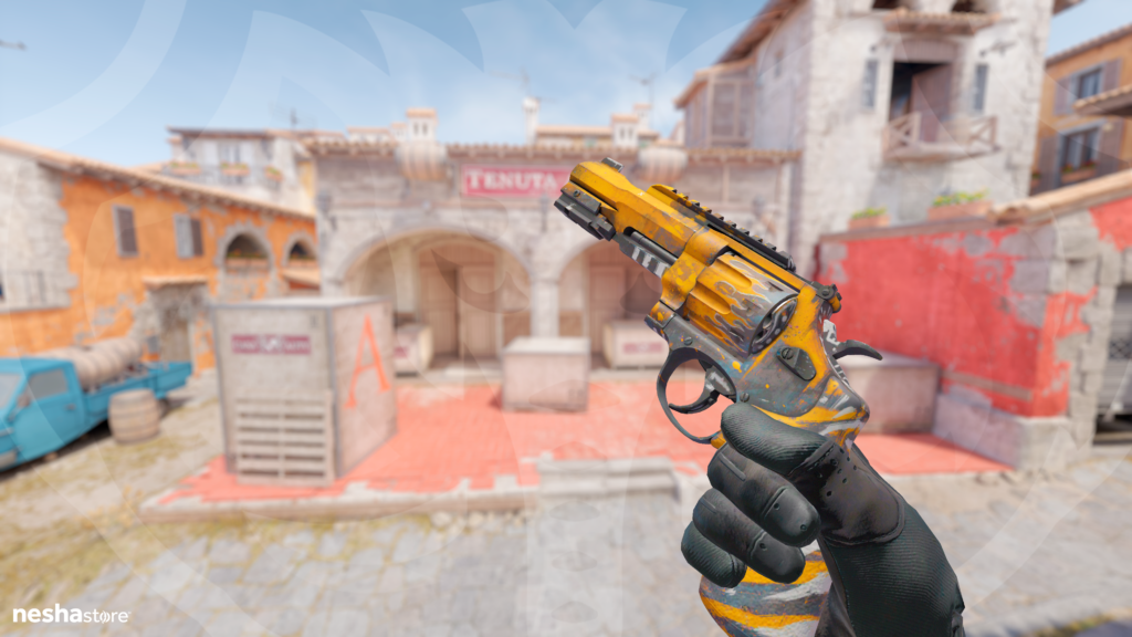 Revólver R8 - Esmagadora de Crânios