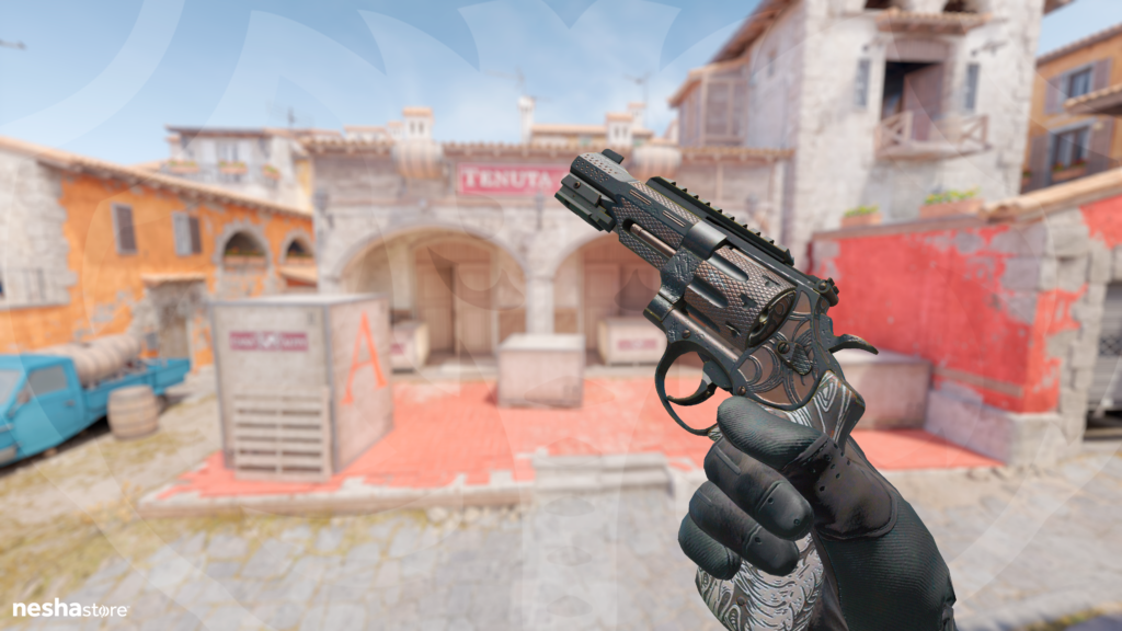 Revólver R8 - Forjada em Osso