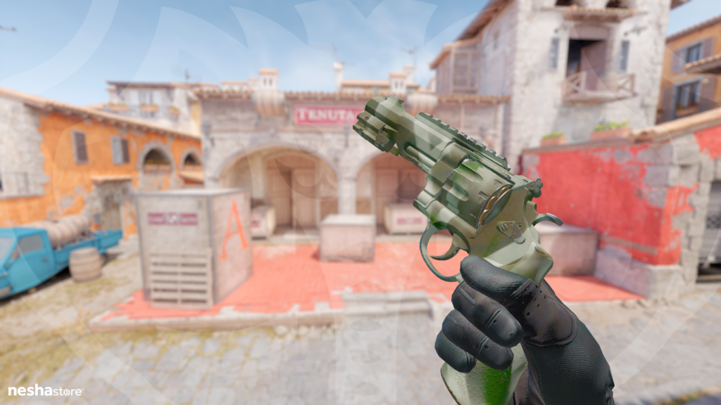 Revólver R8 - Máscara Óssea