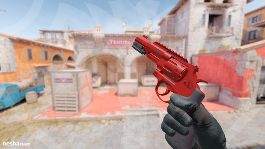 Revólver R8 - Teia Rubra