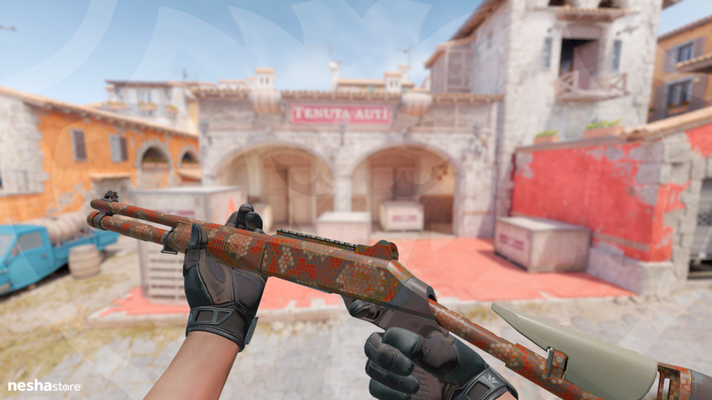 XM1014 - Píton Vermelha