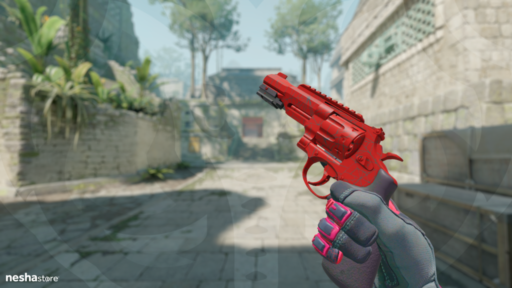 Revólver R8 Teia Rubra