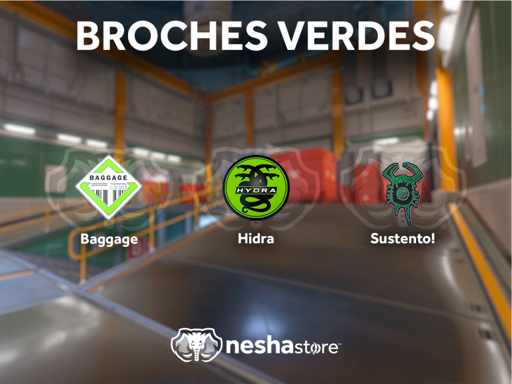 Broches Verdes CS2