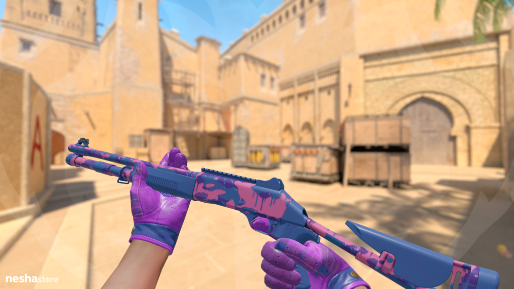 XM1014 - Gum Wall Camo