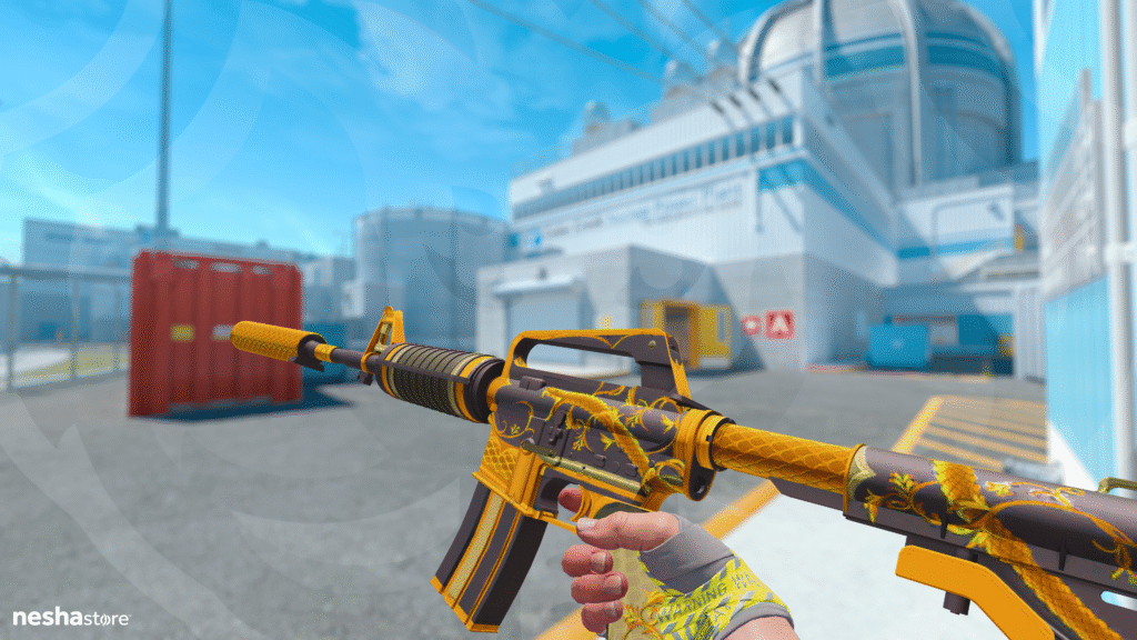 M4A1-S - Espiral Dourada