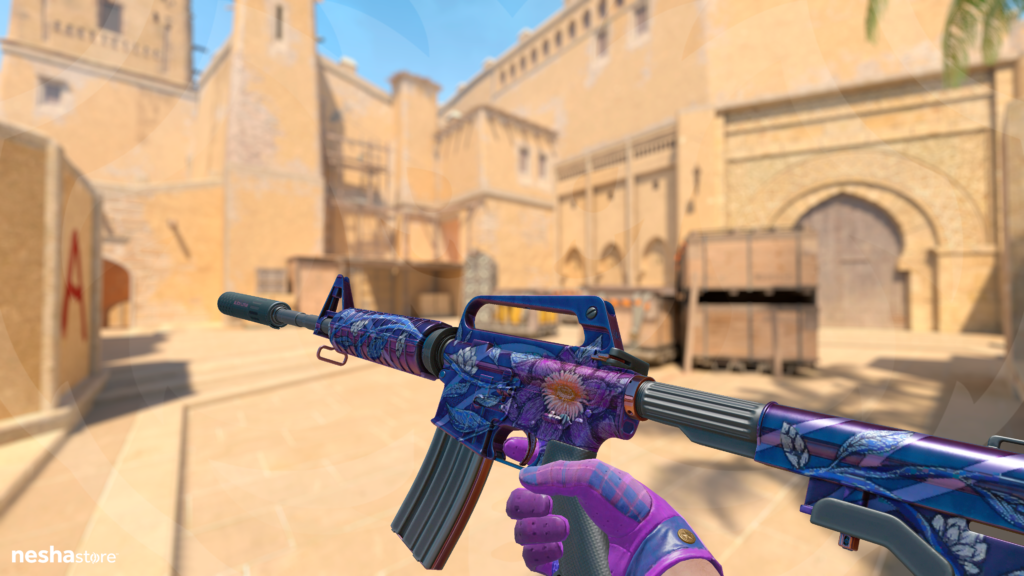 M4A1-S - Lótus Negra