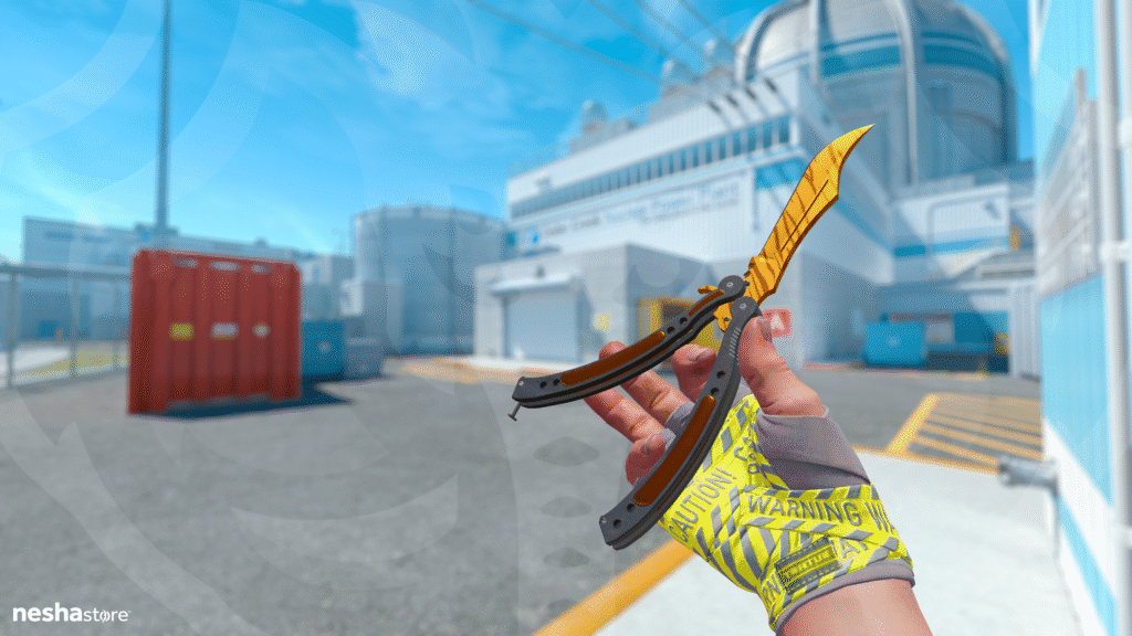 Canivete Borboleta - Dente de Tigre