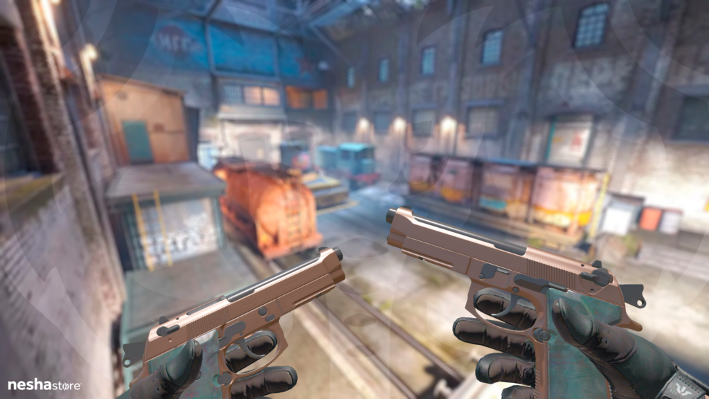 Berettas Duplas - Rose Nacre