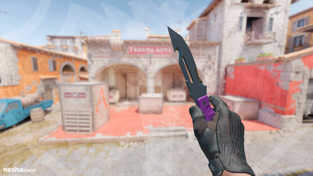 Faca de Sobrevivência - Ultravioleta