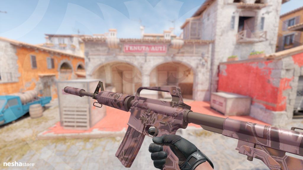 M4A1-S - Rose Hex