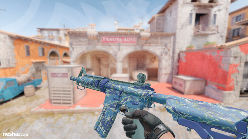 M4A4 - Naval Shred Camo