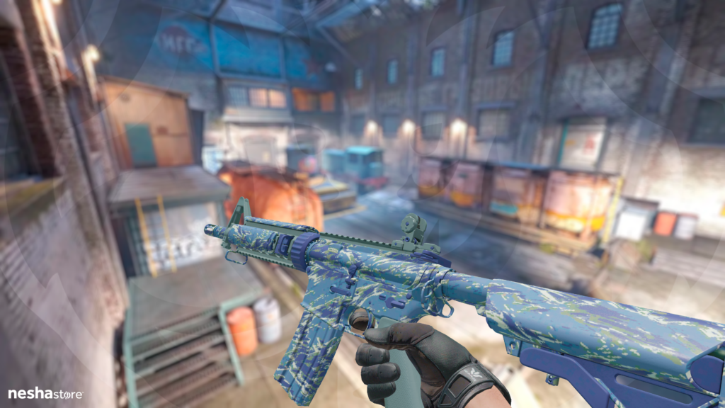 M4A4 - Naval Shred Camo