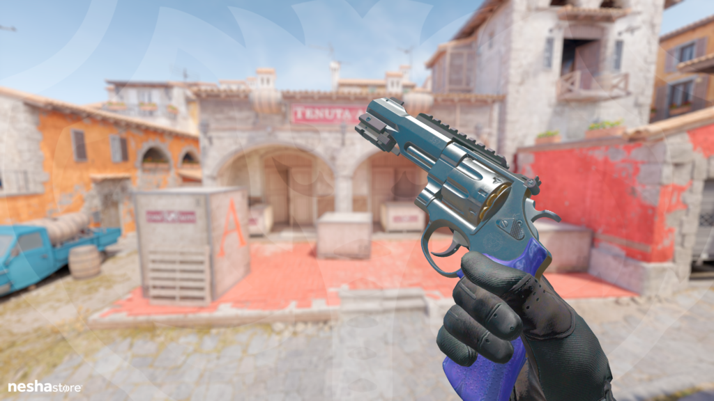 Revólver R8 - Cobalt Grip