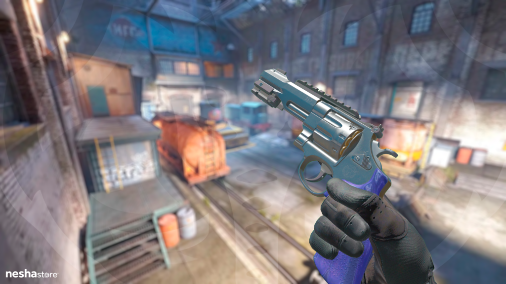 Revólver R8 - Cobalt Grip