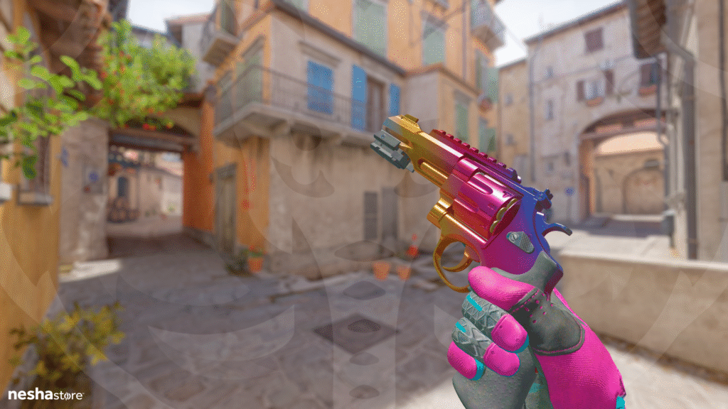 Revólver R8 - Degradê