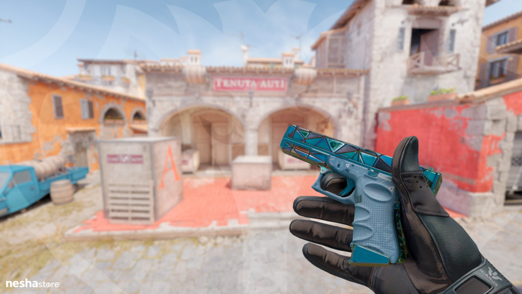 Glock-18 - Mosaico Espelhado