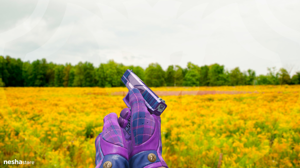 Glock-18 Shinobu + Luvas de Motorista Xadrez Imperial