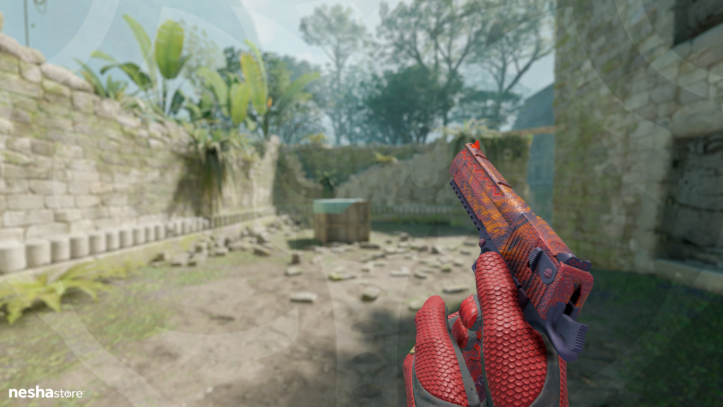 Desert Eagle Ataque da Serpente com Driver Gloves Dragon Fists