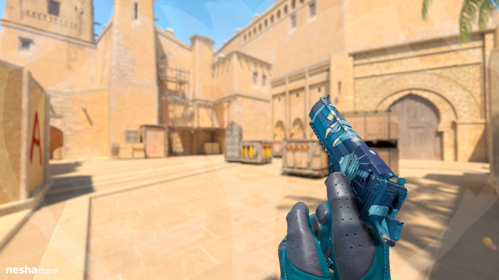 Desert Eagle Sputnik com Driver Gloves Seigaiha