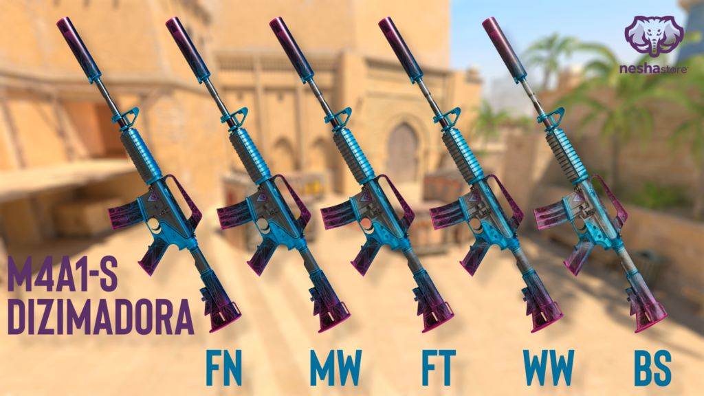 Float M4A1-S Dizimadora