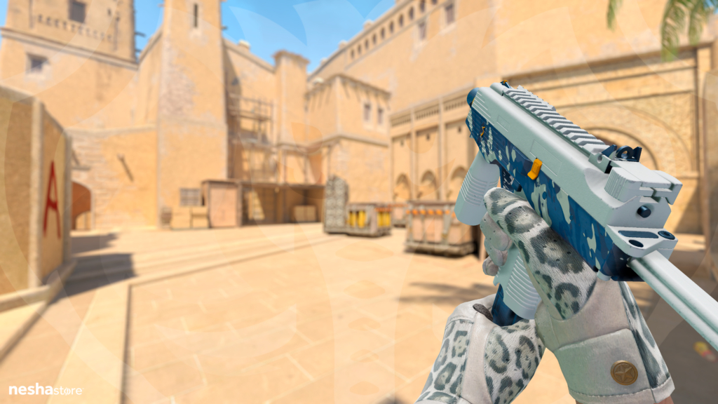 MP9 Arctic Tri-Tone com Luvas de Motorista Leopardo da Neve