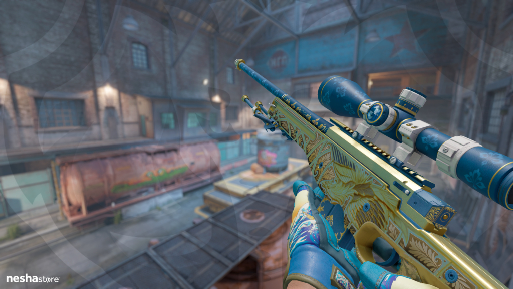 AWP Queen's Gambit com Specialist Gloves Big Swell