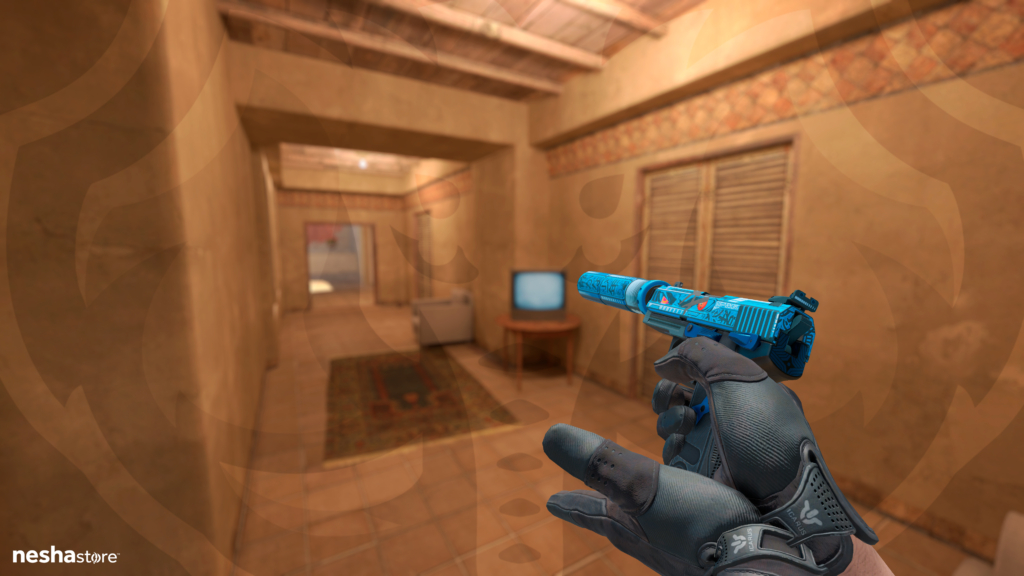 USP-S Silent Shot com Craft Sharingan Rinnegan Sasuke