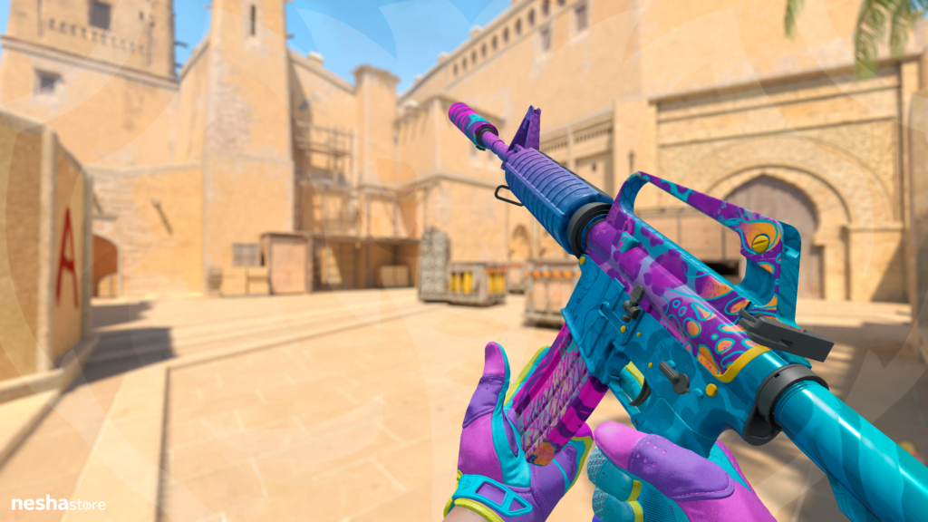 M4A1-S Party Animal Sports Gloves Ultra Violent
