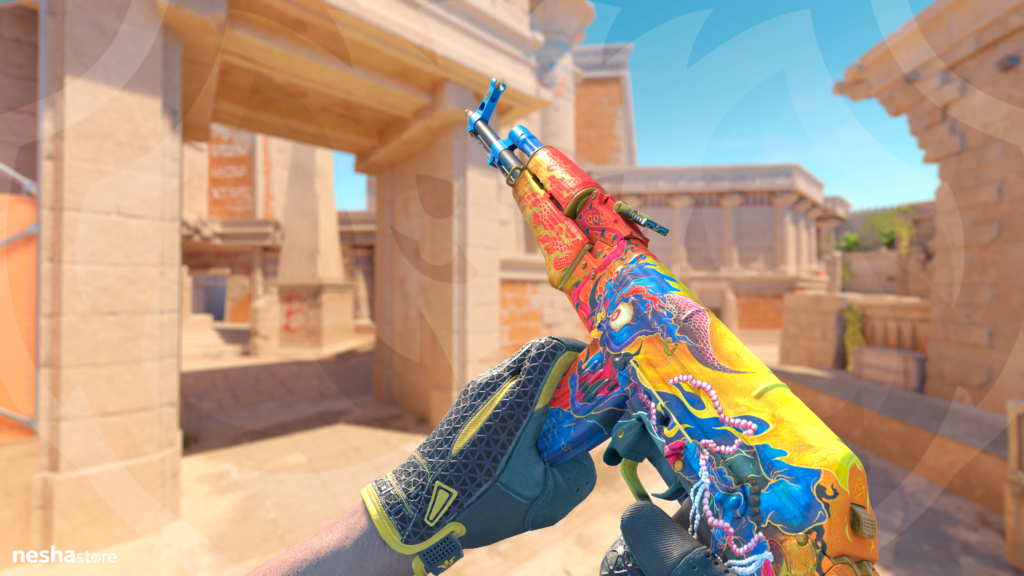 AK-47 Consequence of the Jinn com Sports Gloves Omega