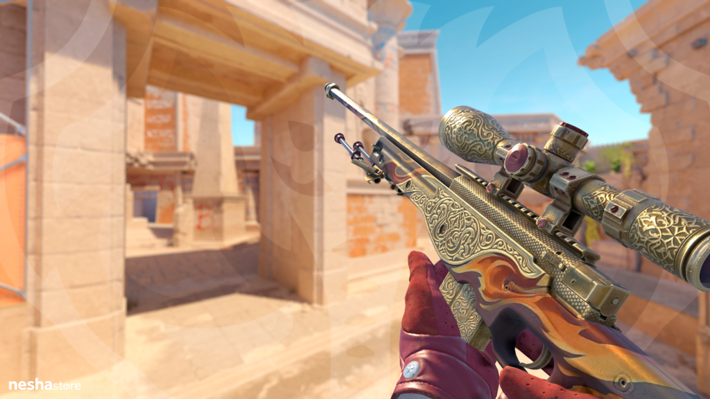 AWP Sovereign Flame com Driver Gloves Brocane Flight
