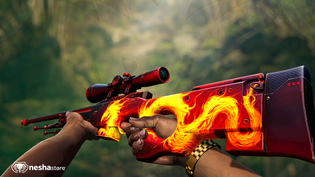 AWP  FOGO SELVAGEM WW 0.43 - ACESKINS - Skins baratas de CS GO