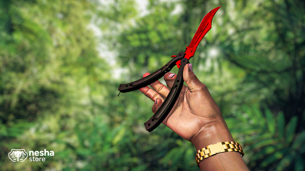 Butterfly Teia Rubra